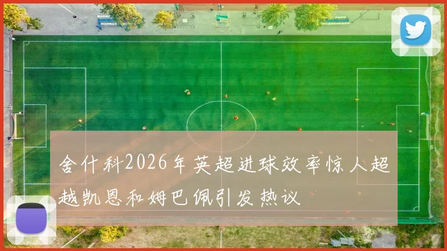 舍什科2026年英超进球效率惊人超越凯恩和姆巴佩引发热议