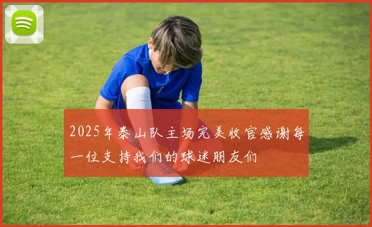 2025年泰山队主场完美收官感谢每一位支持我们的球迷朋友们